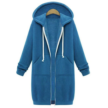 Women’s Thick Hooded Sweatshirt Dress