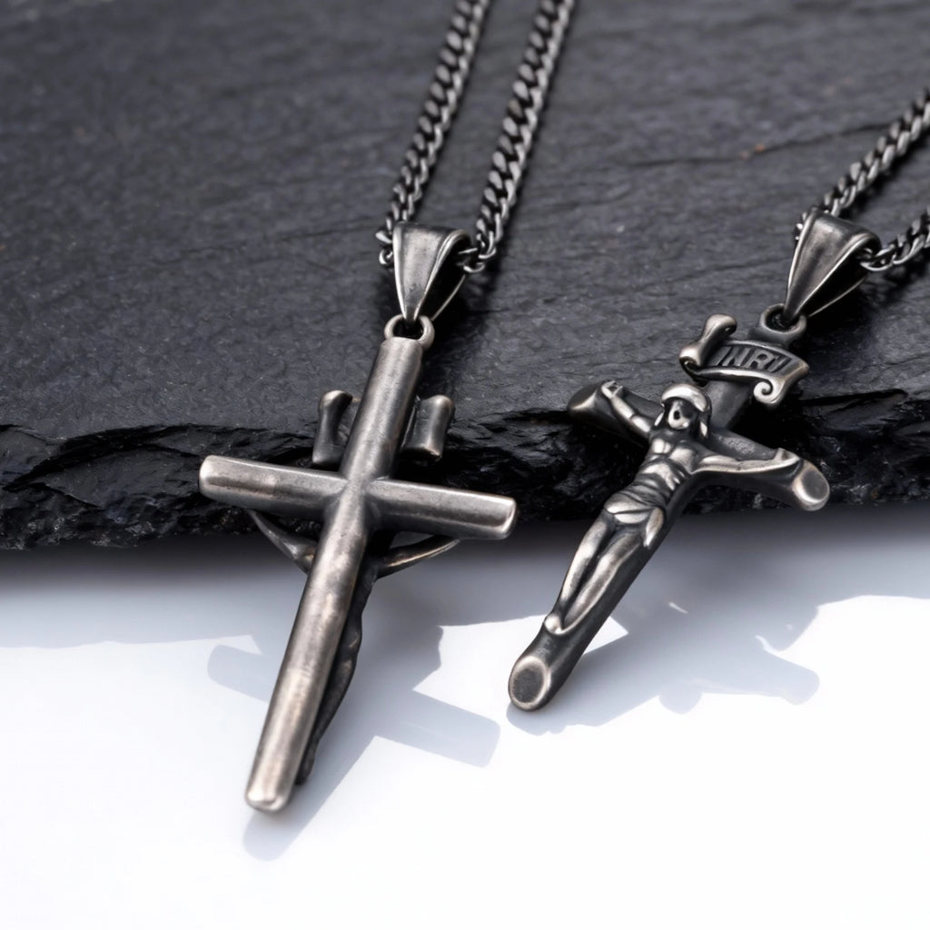 Mprainbow Waterproof Crucifix Necklace