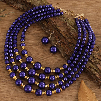 Multi-Layer Beads Necklace
