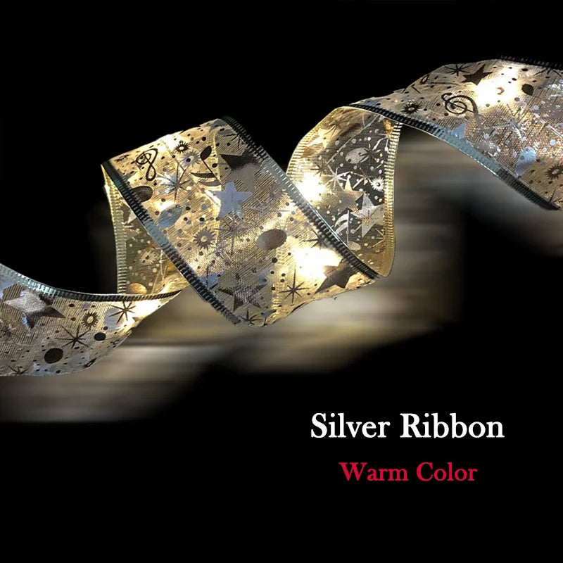 LED Christmas Ribbon Lights