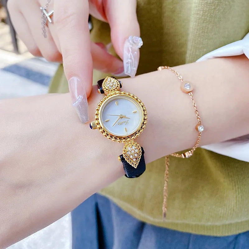 Leather Needle Watch