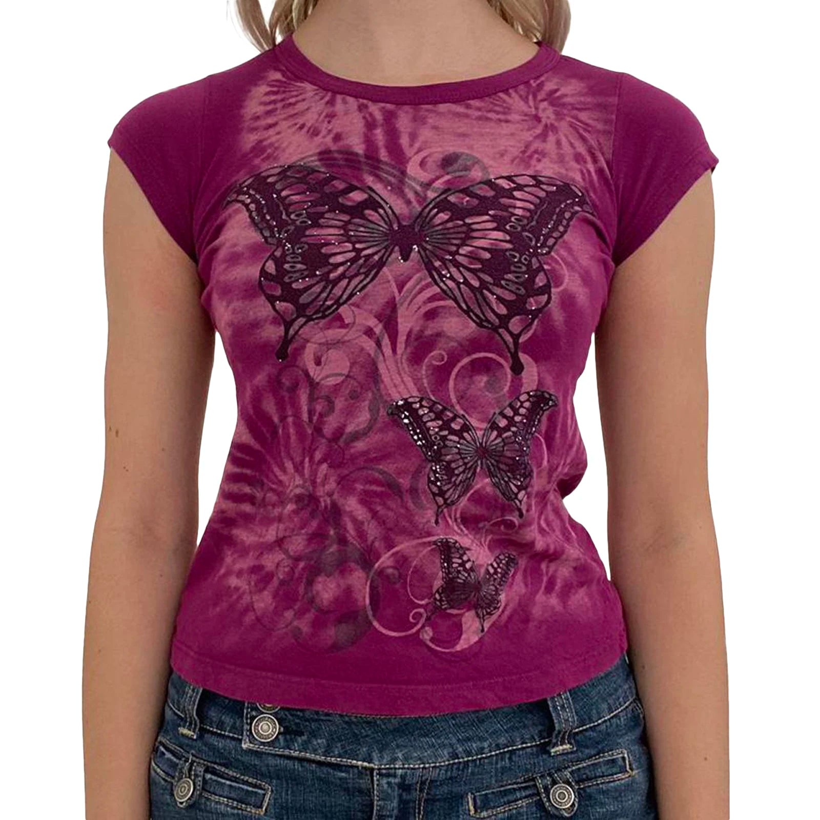 Everyday Graphic Print Crew Neck True-To-Size Fit T-Shirt