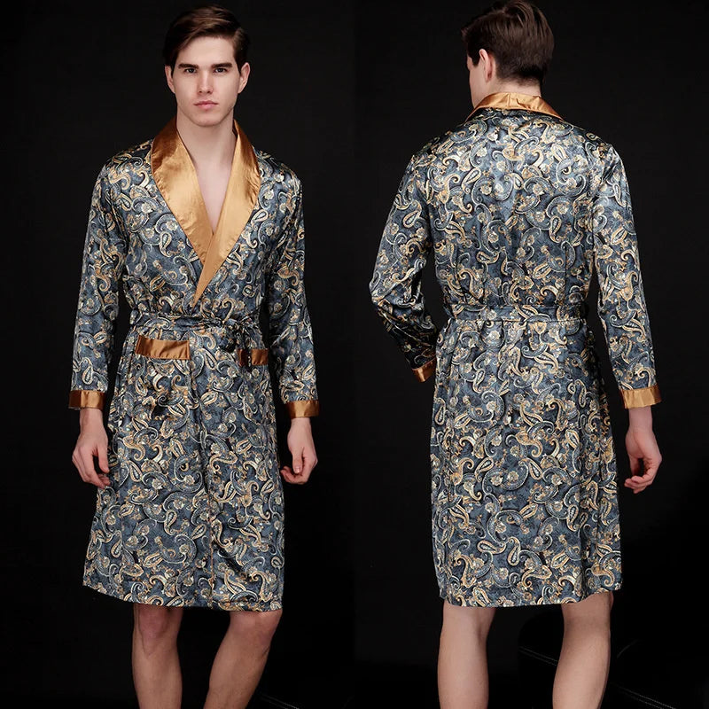 Summer Autumn Kimono Bath Bathrobe