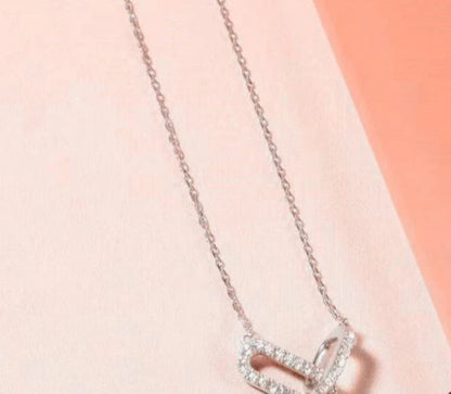 Smooth Interlocking Chain Necklace