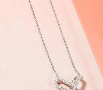 Smooth Interlocking Chain Necklace