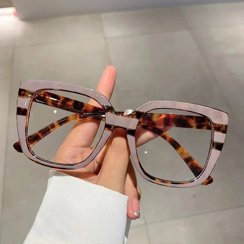 Retro Square Blue Light Glasses