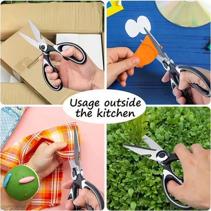 Multifunctional Steel Kitchen Scissors