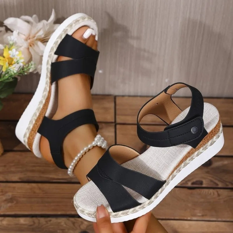 Women Platform Wedge Sandals