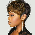 Short Curly Elf Wig