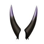 Gradient Devil Horns Hair Clip