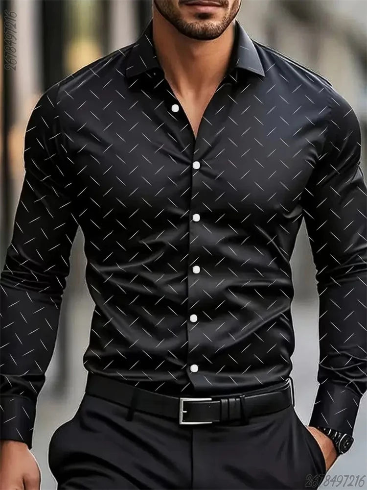 Printed Casual Button Shirt