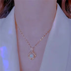 Insect Pendant Snake Necklace