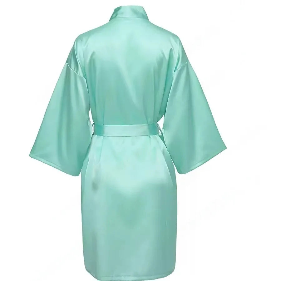 Personalized Satin Bridesmaid Robe