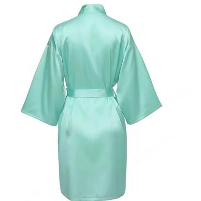Personalized Satin Bridesmaid Robe
