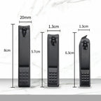 Black Nail Clippers Stainless Steel