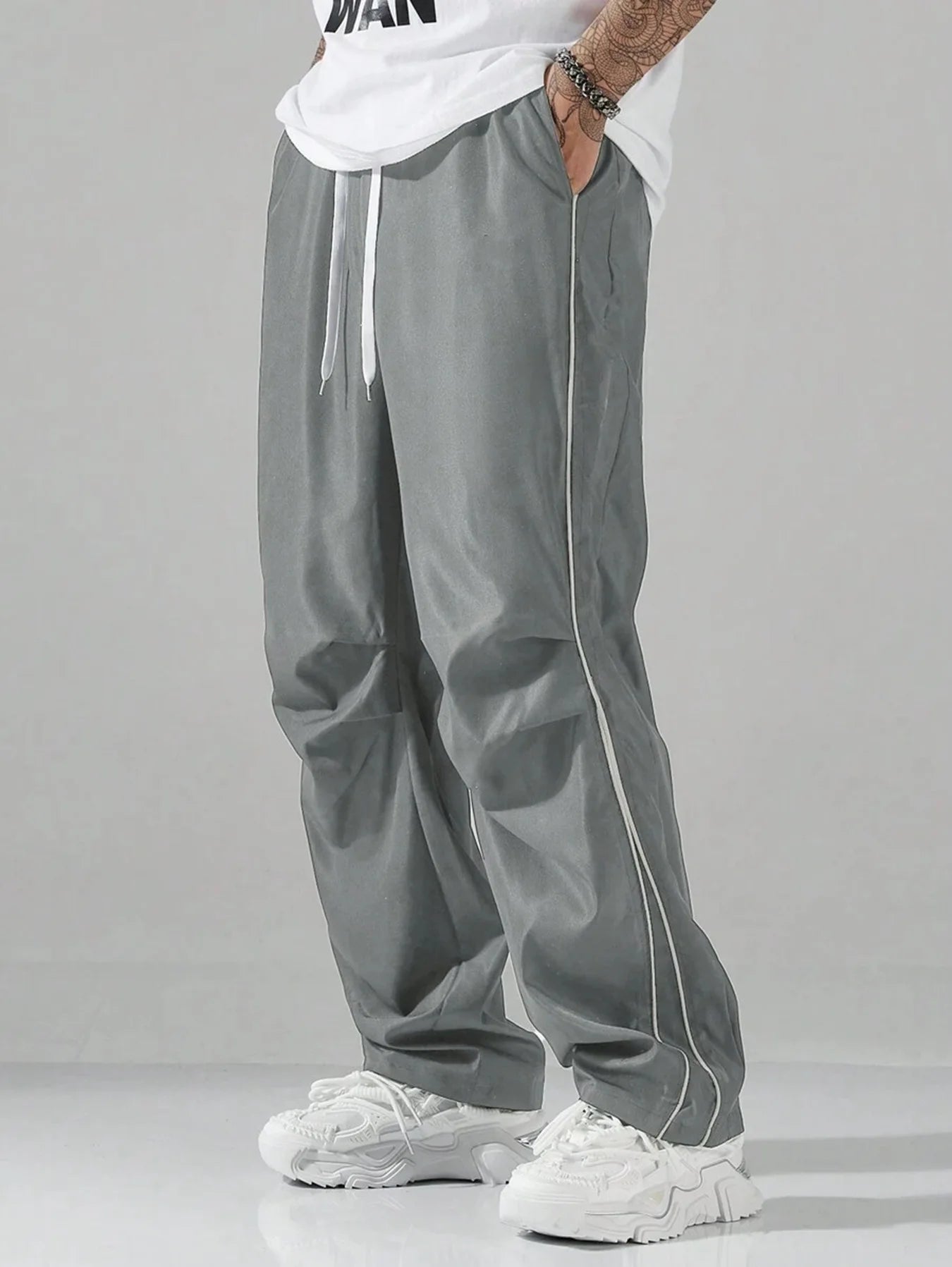 Smart Casual Zipper Pants