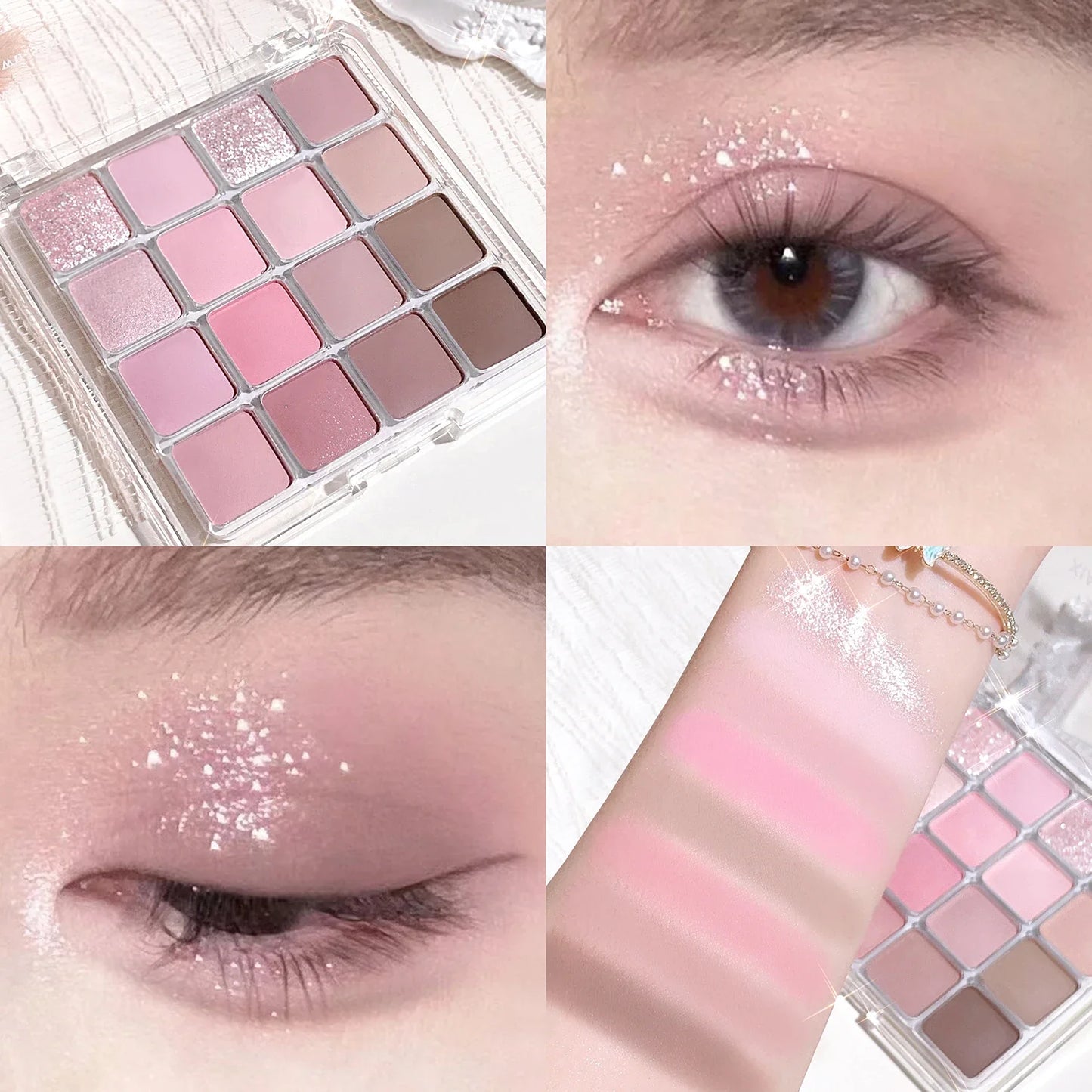 Sixteen-Color Magic Eyeshadow