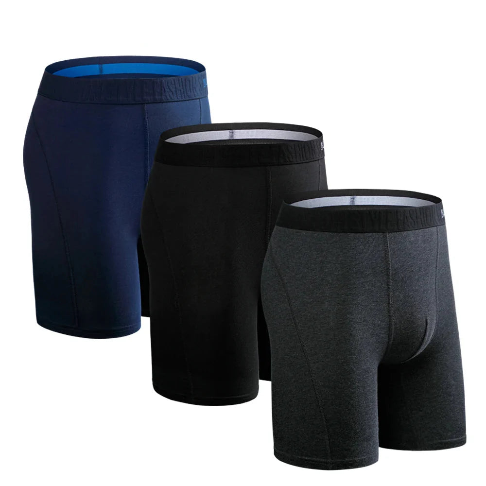 Long Cotton Boxers