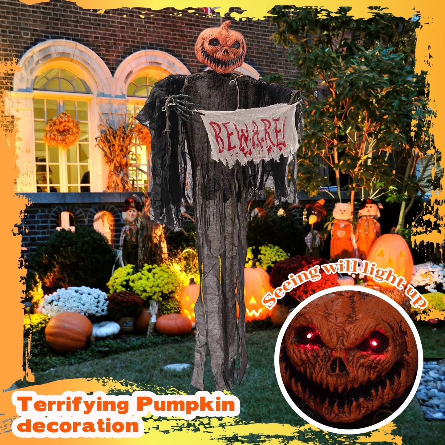 Halloween Hanging Scary Man