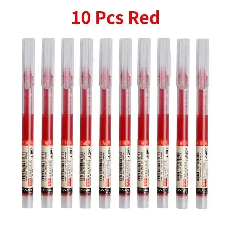 10pcs School Gel Pens