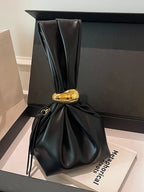 Personalized Soft Leather Clutch Bag