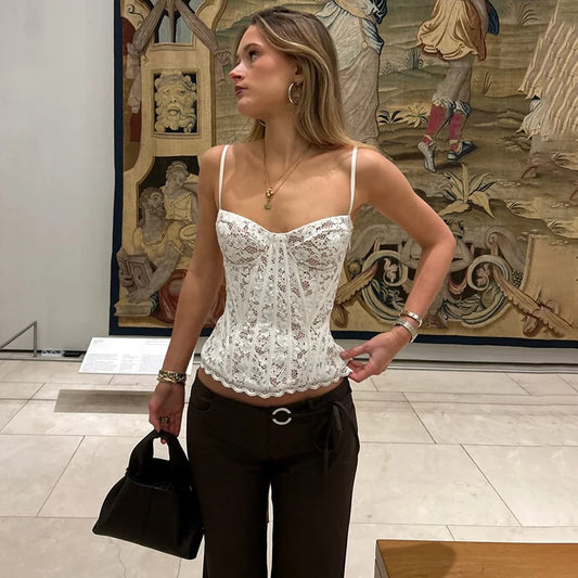 Lace Club Tank