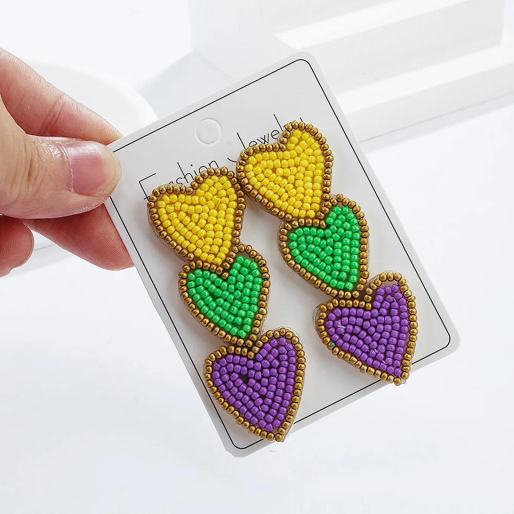 Love Letter Beaded Earrings
