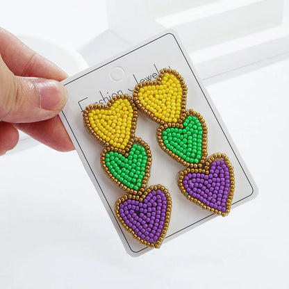 Love Letter Beaded Earrings