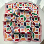 Print Silk Square Neckerchief