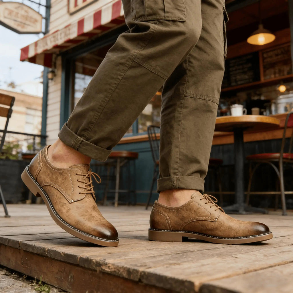 Lace-Up Everyday Leather Shoes