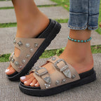 Women Shallow Summer Slippers