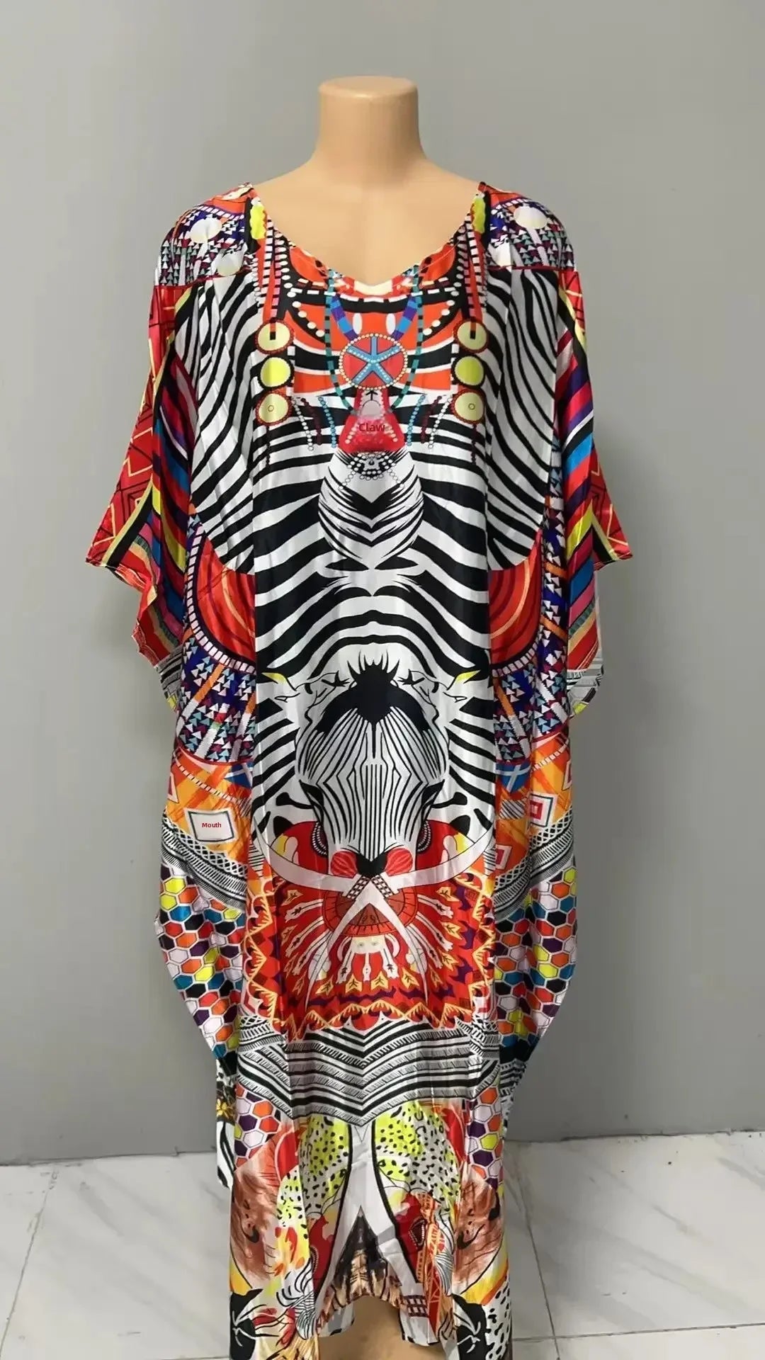 Loose Waist Long Dress