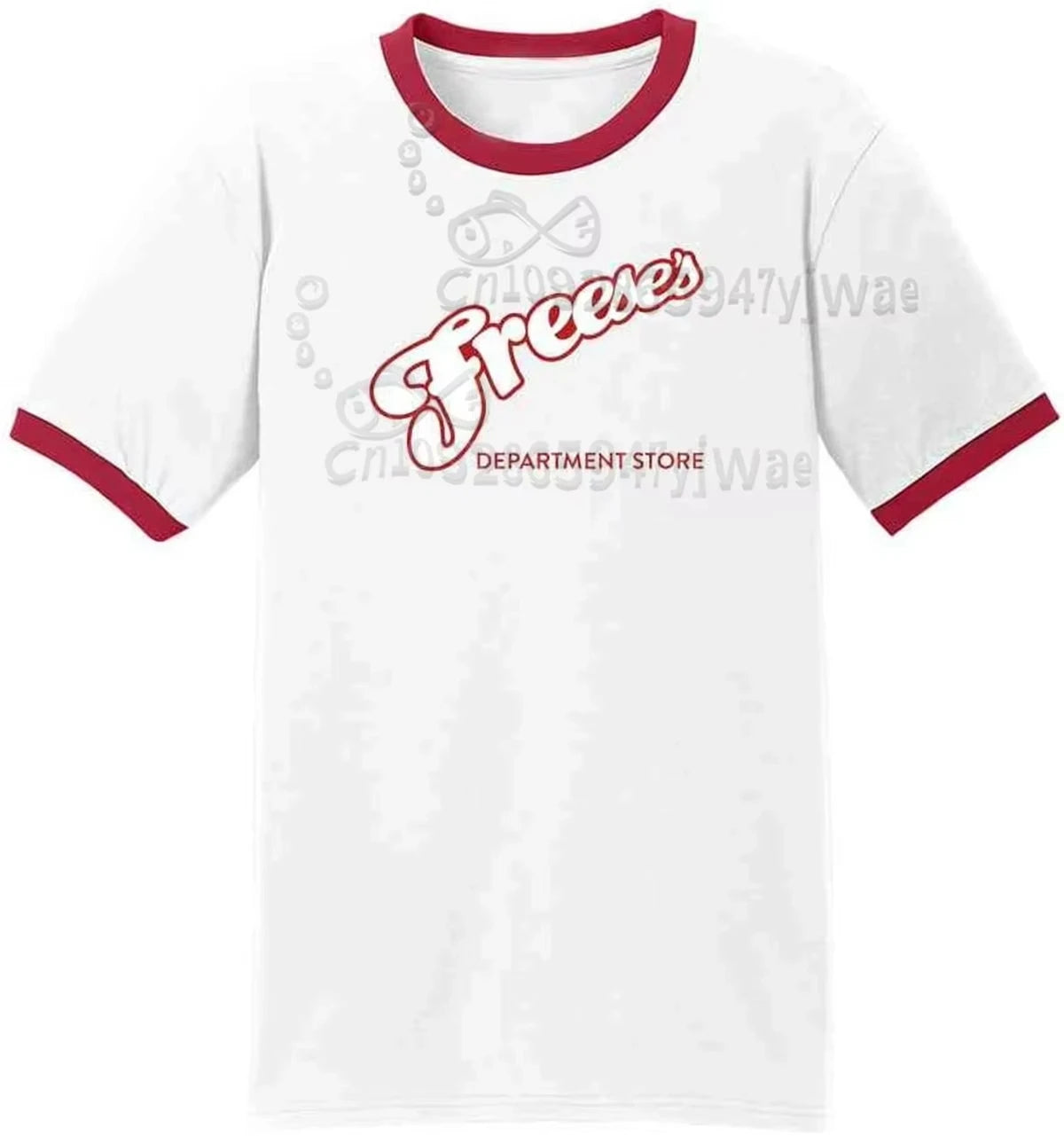 Retro Letter Graphic Print T-Shirt