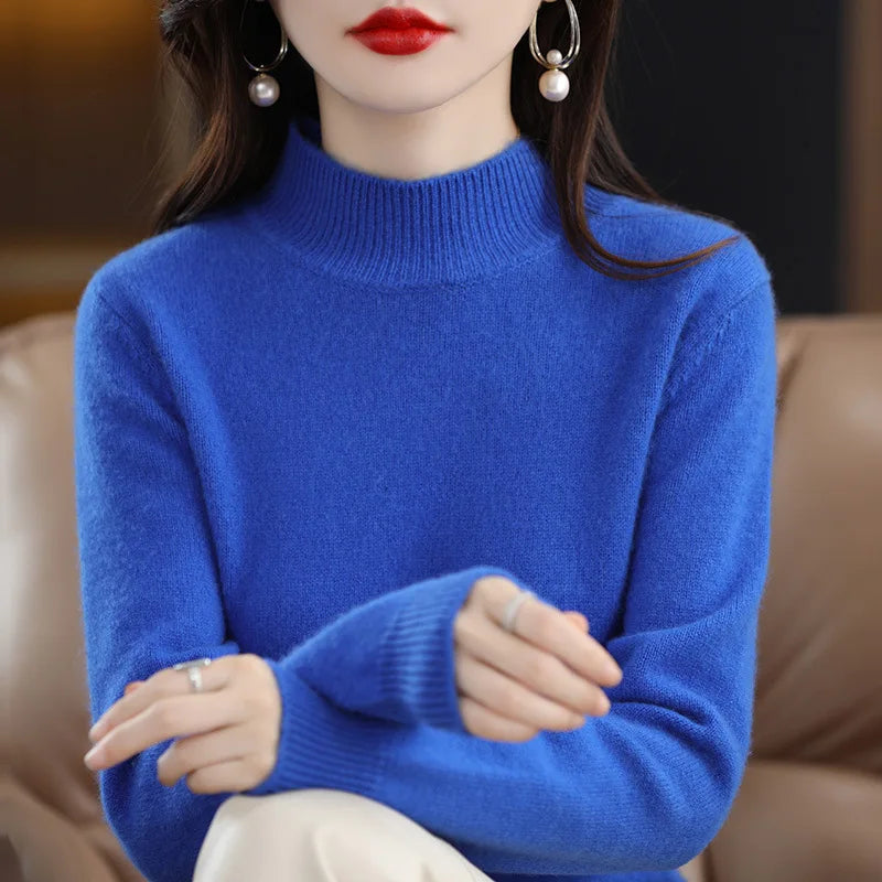 Basic Half-High Collar Sweater