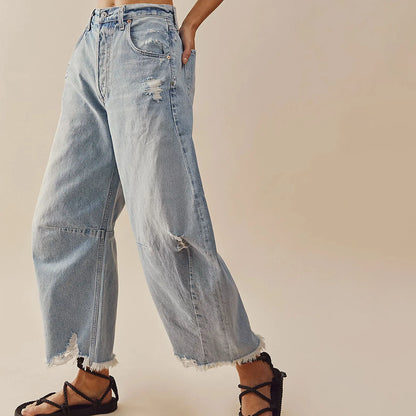 Casual Baggy Denim Pants