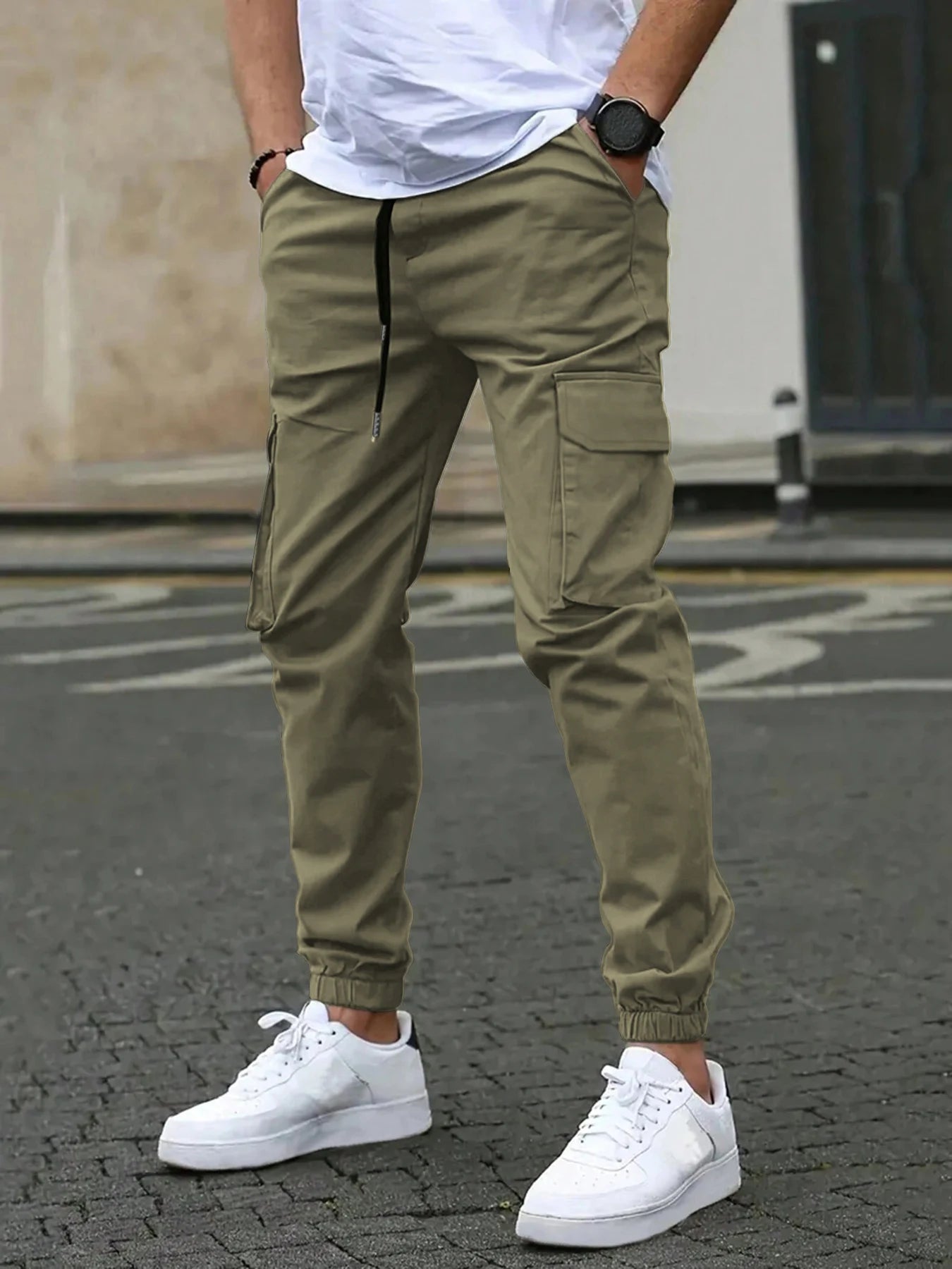 Slim Straight Travel Pants