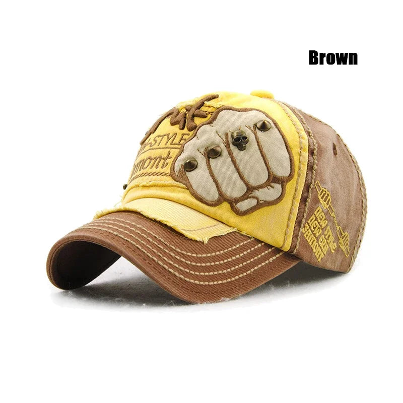 Fist Rivet Baseball Cap