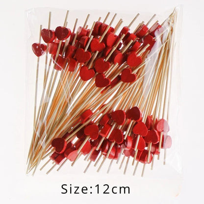 Red Heart Bamboo Sticks