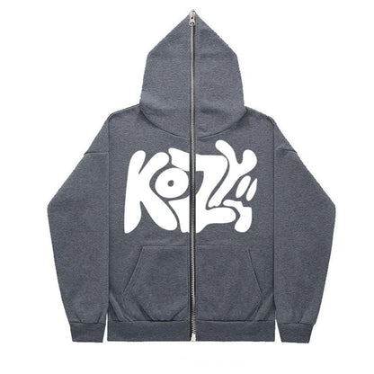 Unisex Zip Hoodie