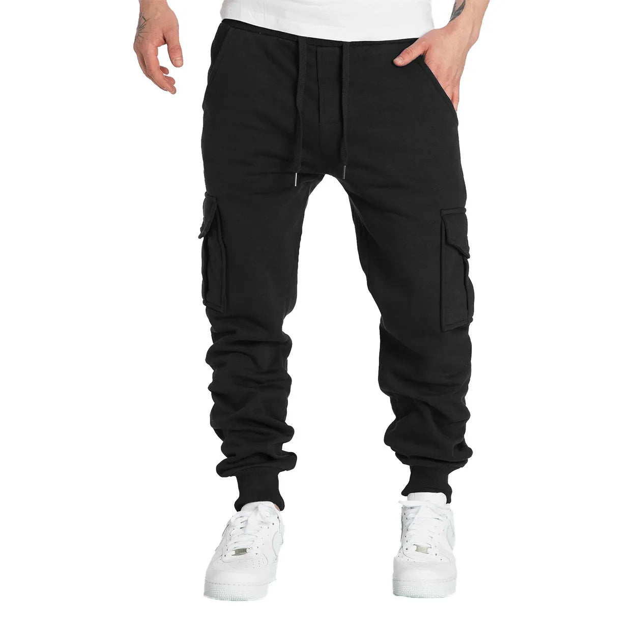 Elastic Waist Running Pants