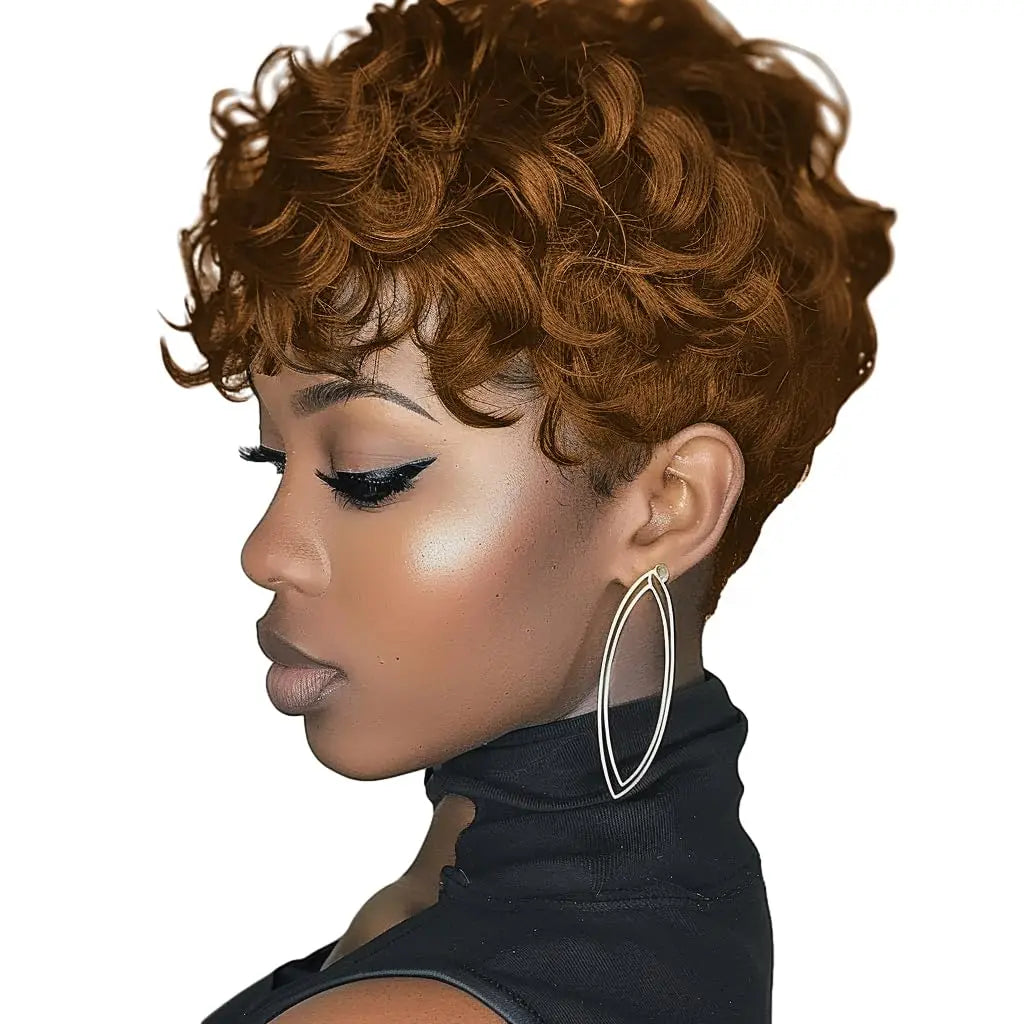 Short Curly Elf Wig