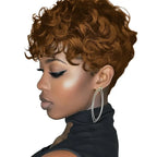 Short Curly Elf Wig