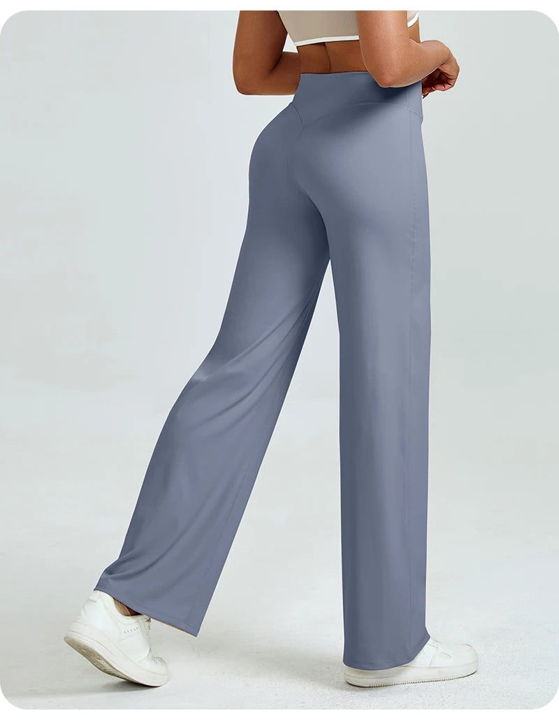 Naked-Feel Straight-Leg Yoga Pants