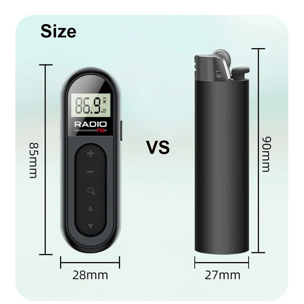 Pocket-Sized FM Radio