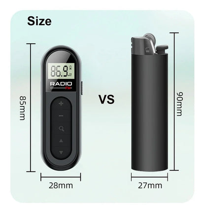 Pocket-Sized FM Radio
