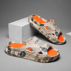 Men's Printed Summer Slides
