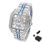 UNIGUET Hip-Hop Diamond Quartz Watch