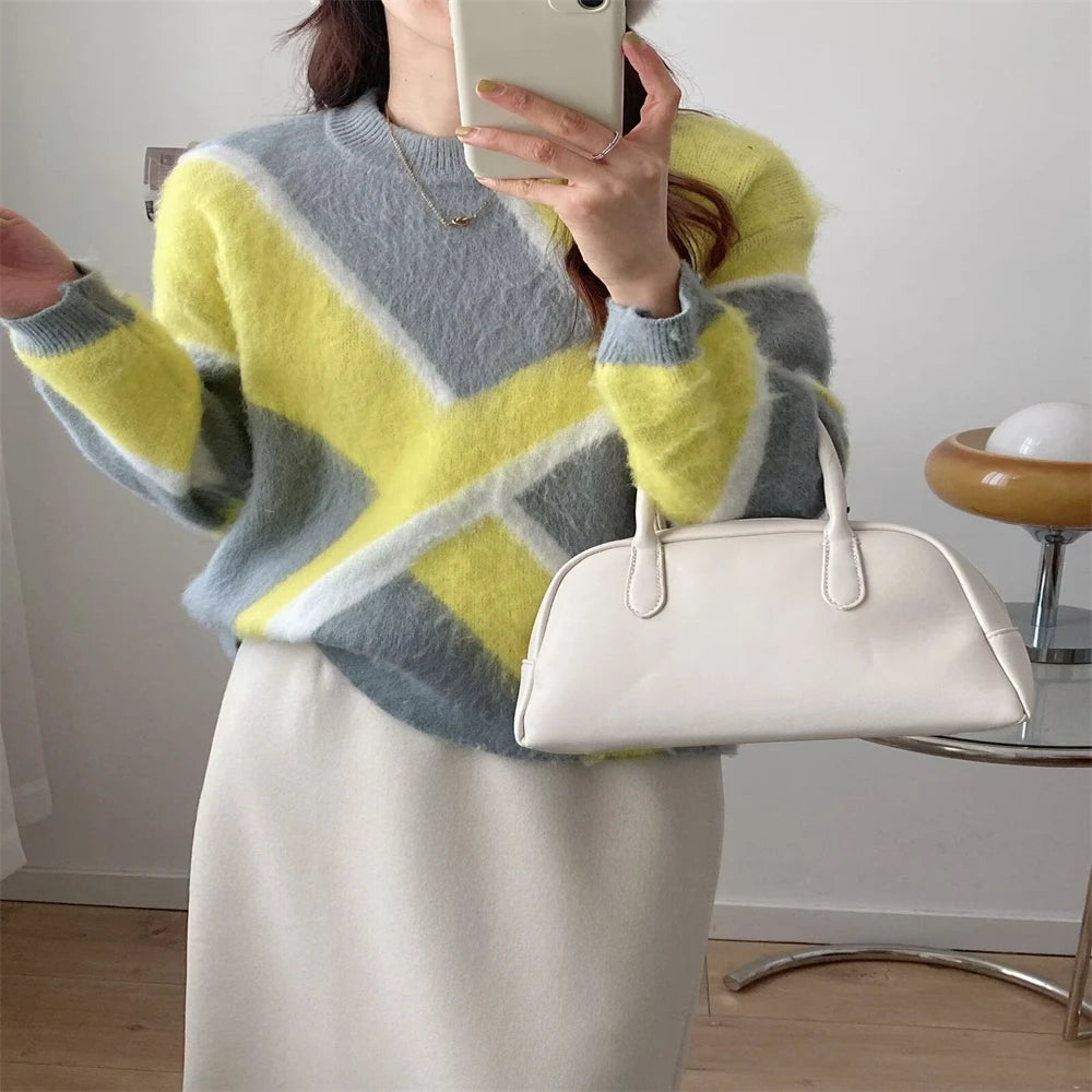 Sweetheart Striped Sweater