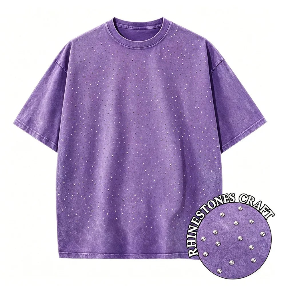 Knit Solid Crew Neck True-To-Size Fit T-Shirt