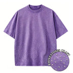 Knit Solid Crew Neck True-To-Size Fit T-Shirt